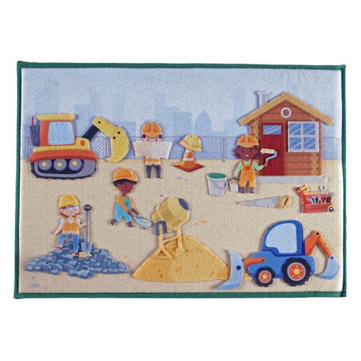 Felt Theme - Fun Construction Site Scene (A3 felt board included)