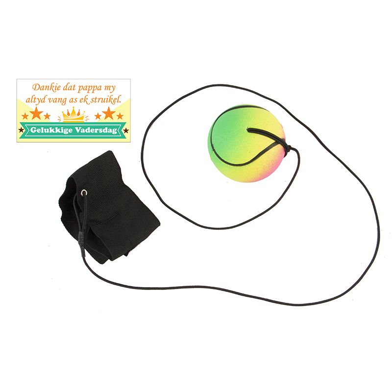 Father's Day Kit 6 - Wrist Ball & Card - Afrikaans