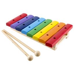 Xylophone - 8 Tone - Wooden Natural