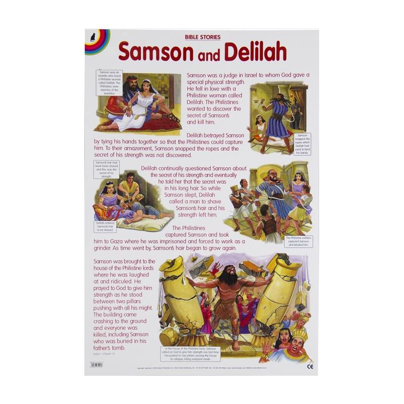 Poster - Samson and Delilah (Bible Stories)