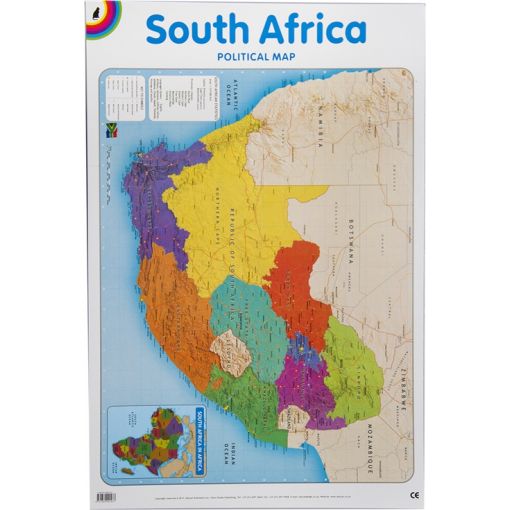 Poster - South Africa (Political Map)