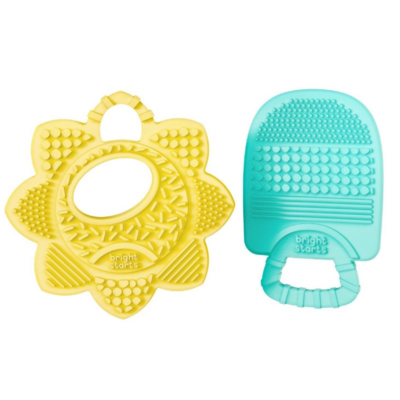2 Multi Textured Teethers