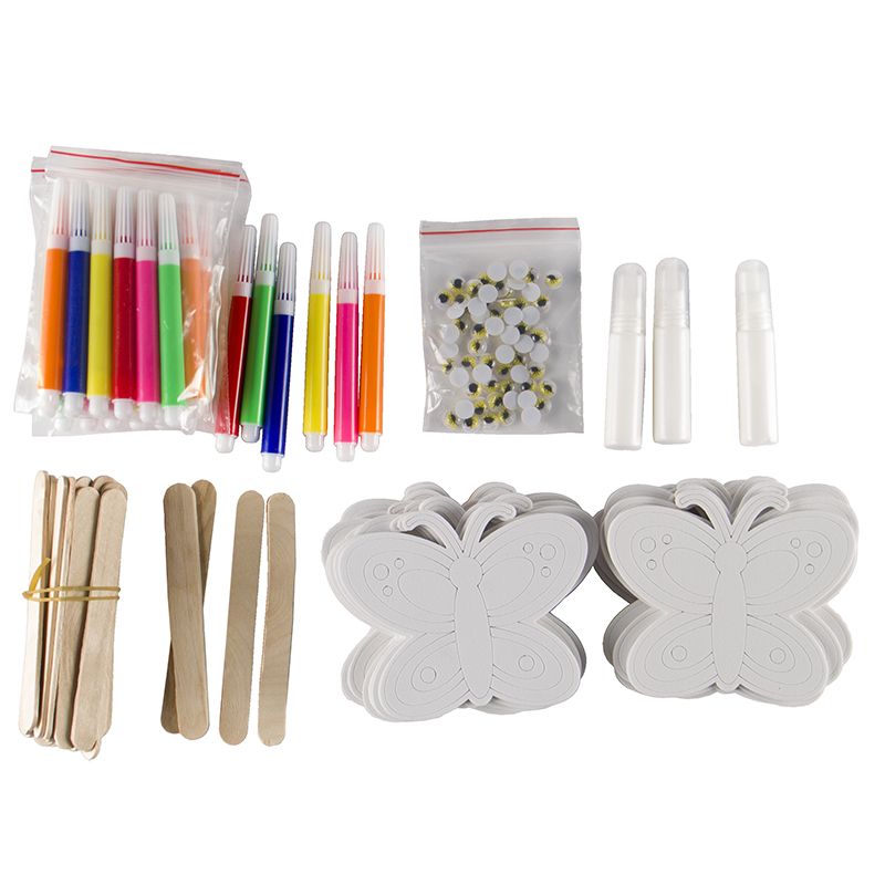 Butterfly Foam Bookmark (30pc)
