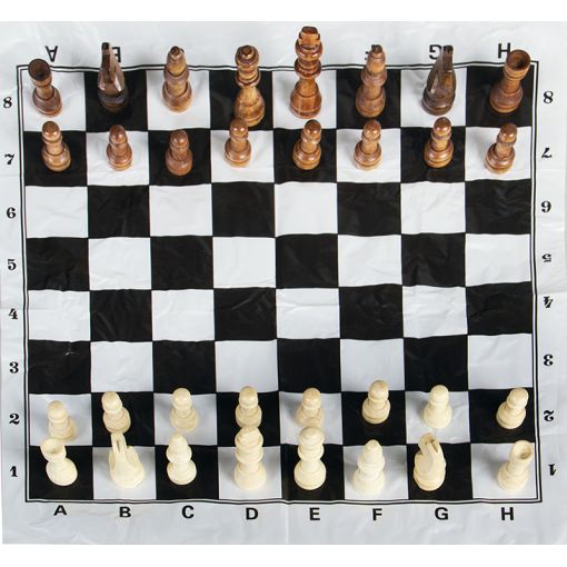 Chess (32pc Set) - Wood pieces in a Bag