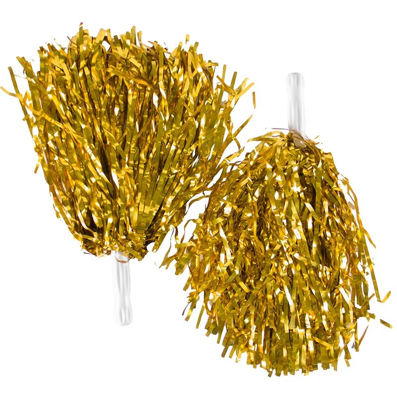 Cheering Squad Hand Shakers (2pc) - Pom Poms - Assorted Colours