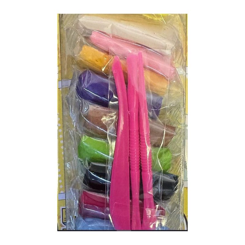 Super Light Clay (12pc) with Mini Tools - Carded