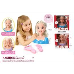 Doll - Girl Head with Hair