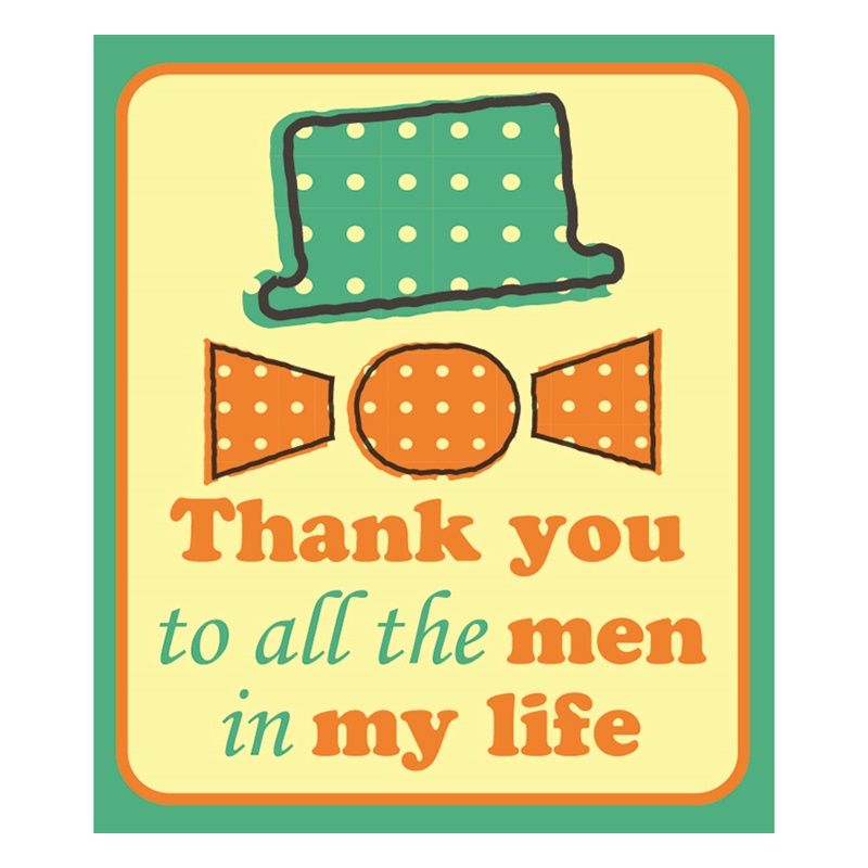 Father's Day Kit 1 - Men in our lives Magnet - Afrikaans