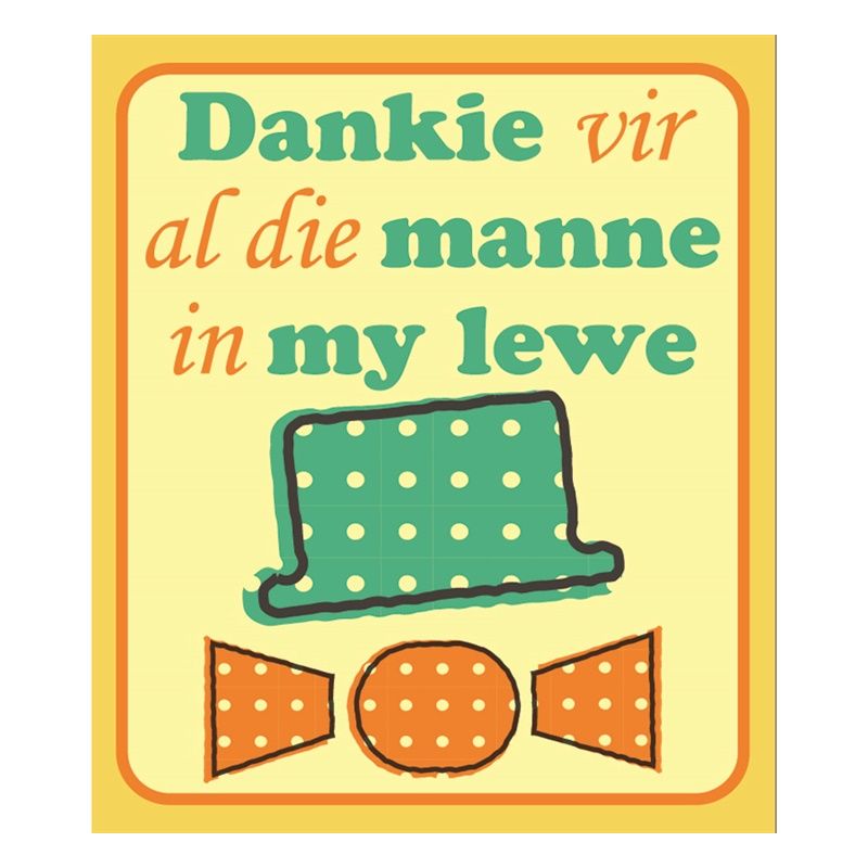 Father's Day Kit 1 - Men in our Lives Magnet - English