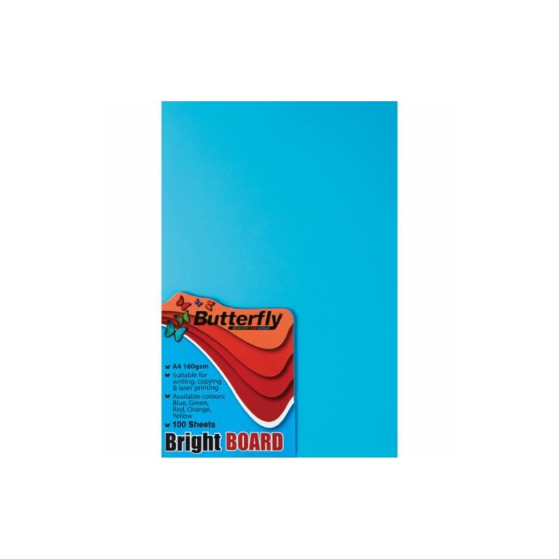 Project Board - A4 160gsm (100pc) - Bright Blue