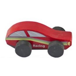 Wooden Coloured Car - Race...
