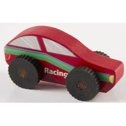 Wooden Coloured Car - Race...