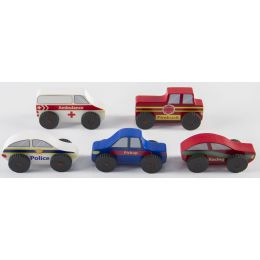 Wooden Coloured Car Set...