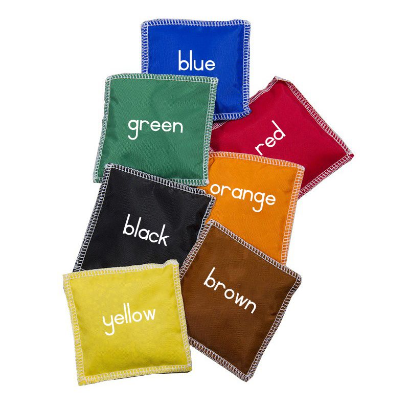 Bean Bags (11cm) - Printed Colour (8pc)