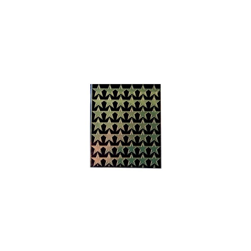 Stickers - Stars 14mm (168pc) - Gold
