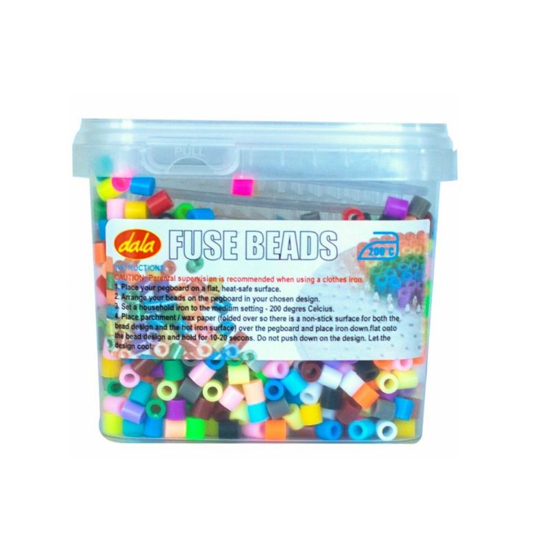 Melty Beads - (~3000pc) Assorted with 3 Boards