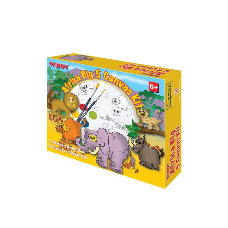 Canvas Painting Kit (In Box) - Africa Big 5