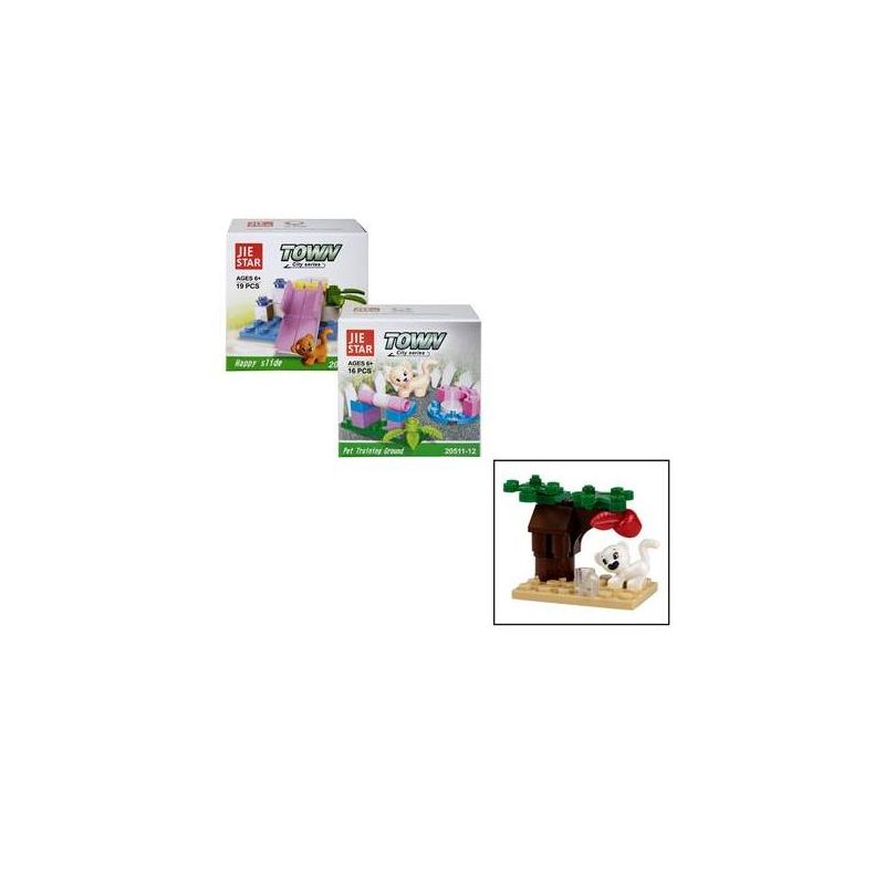 Mini Block Building Set - Pets - Assorted Designs