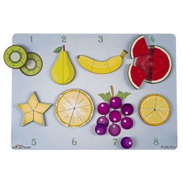 Fraction Fruits - A3 Wood...