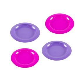 Dinner Plate (4pc) Purple &...