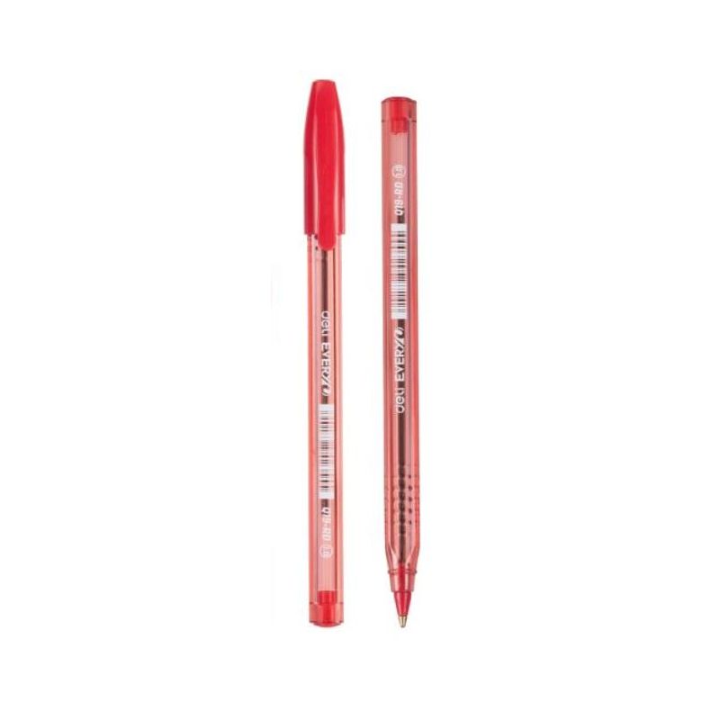 Pen - Ballpoint - Red - Tip 1.0mm (1pc) - Every - Deli