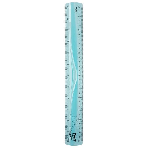 Ruler - 30cm Ultra Flexible Ruler - Assorted - Deli