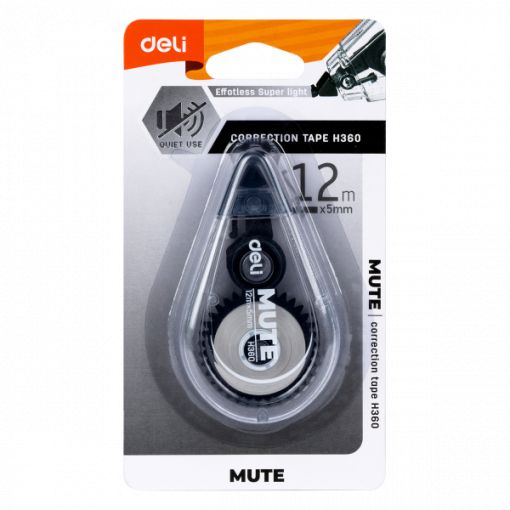 Correction - 5mmx12m Tape - Mute  - Deli