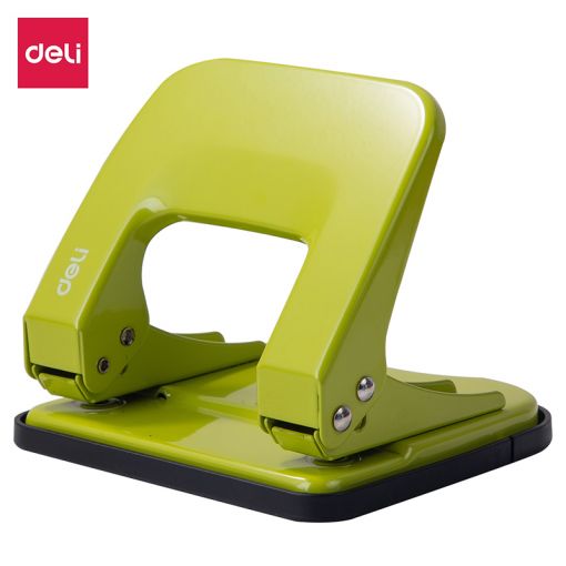 Punch - 2 Hole Metal Punch (5.5mm) - 20 Sheets - Assorted - Deli