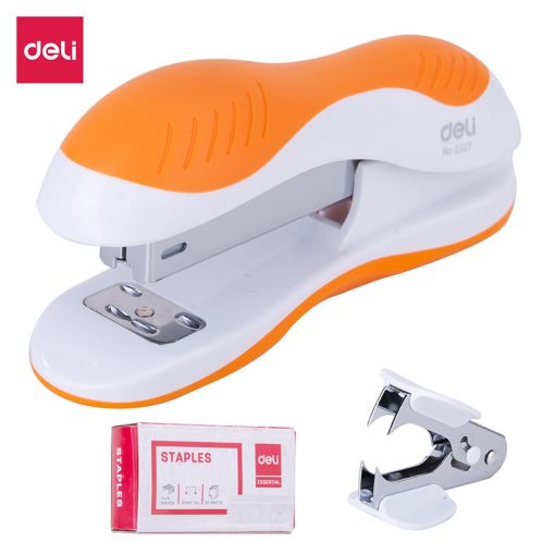 Stapler 20Sheets  Plastic Half Strip - Deli