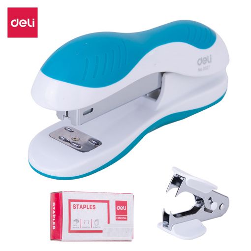 Stapler 20Sheets  Plastic Half Strip - Deli