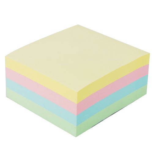 Sticky Notes 76x76mm 4x100 Sheets Pastel - Deli