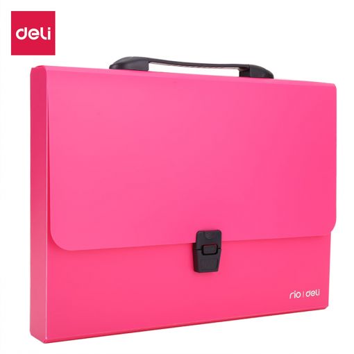 Document Case - A4 With Handle Buckled - Deli