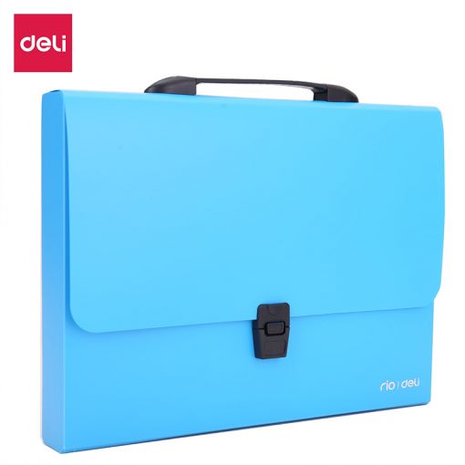 Document Case - A4 With Handle Buckled - Deli