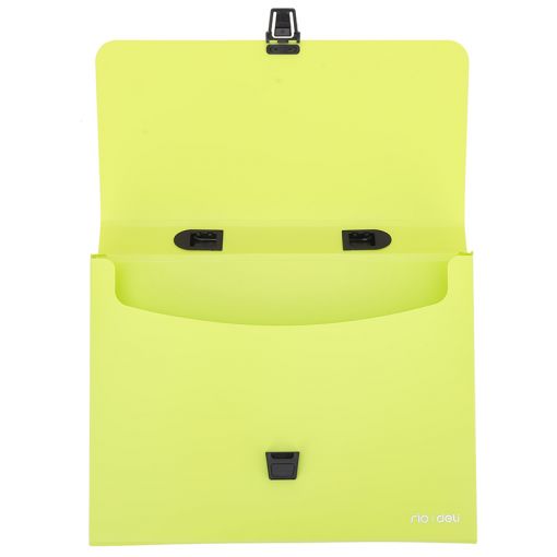 Document Case - A4 With Handle Buckled - Deli