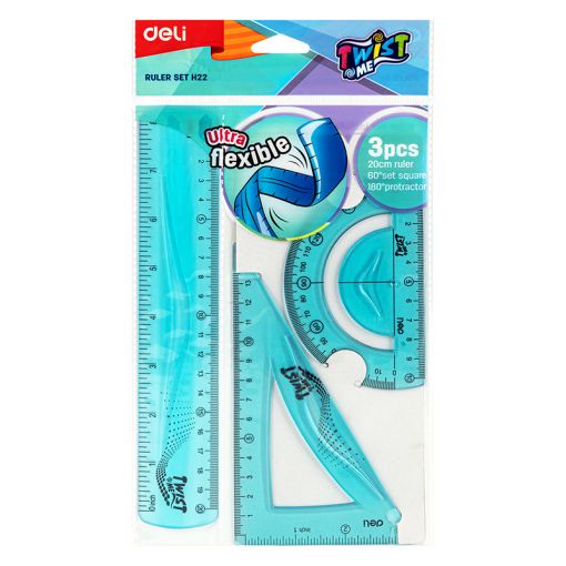 Maths set (3pc) - Assorted - Deli