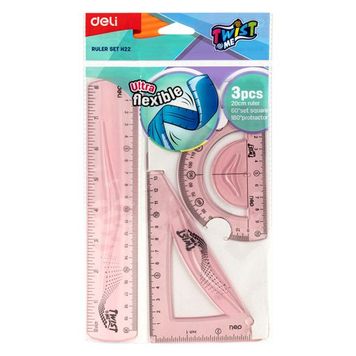 Maths set (3pc) - Assorted - Deli