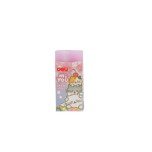 Eraser - 60x24x12mm (Single) - Assorted - Deli