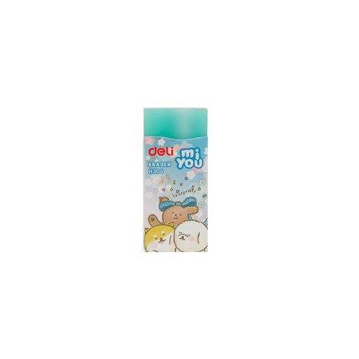 Eraser - 60x24x12mm (Single) - Assorted - Deli