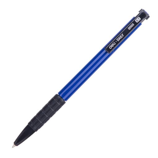 Pen - Ballpoint - Blue Click - Tip 0.7mm (1pc) - Daily  - Deli