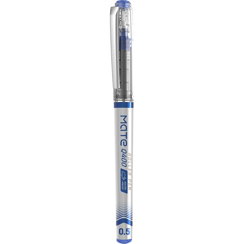 Pen - Gel - Blue - Tip 0.5mm (1pc) - Mate Roller - Deli