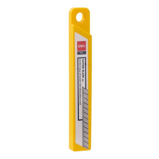 Cutter Blade 13 Snap.Off Blades Silver - Deli
