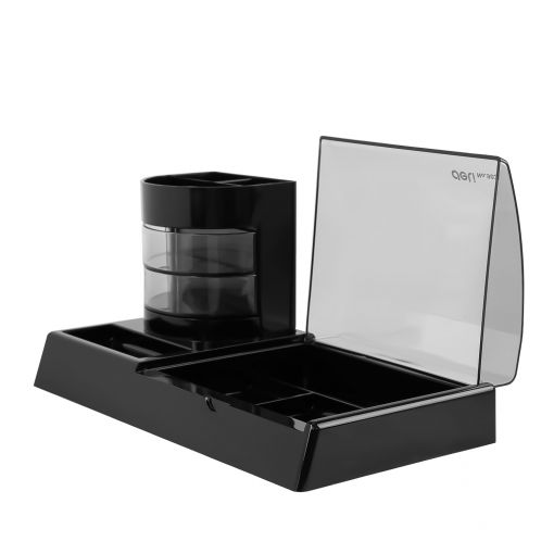 Desk Organizer 2 drawers 7 compartments 262x129x115mm Black - Deli