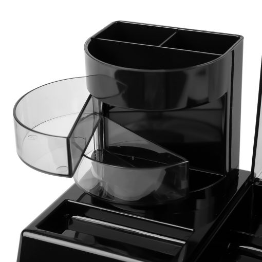 Desk Organizer 2 drawers 7 compartments 262x129x115mm Black - Deli