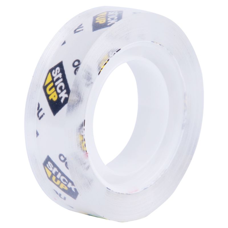 Tape - Clear Tape with Dispenser (12mm x 18.3m) 2 Rolls - Deli