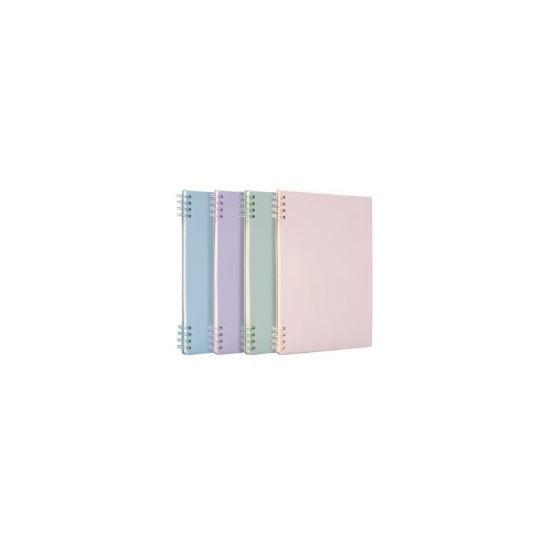 Notebook A5 (80 Sheets) Spiral - Asoorted Deli
