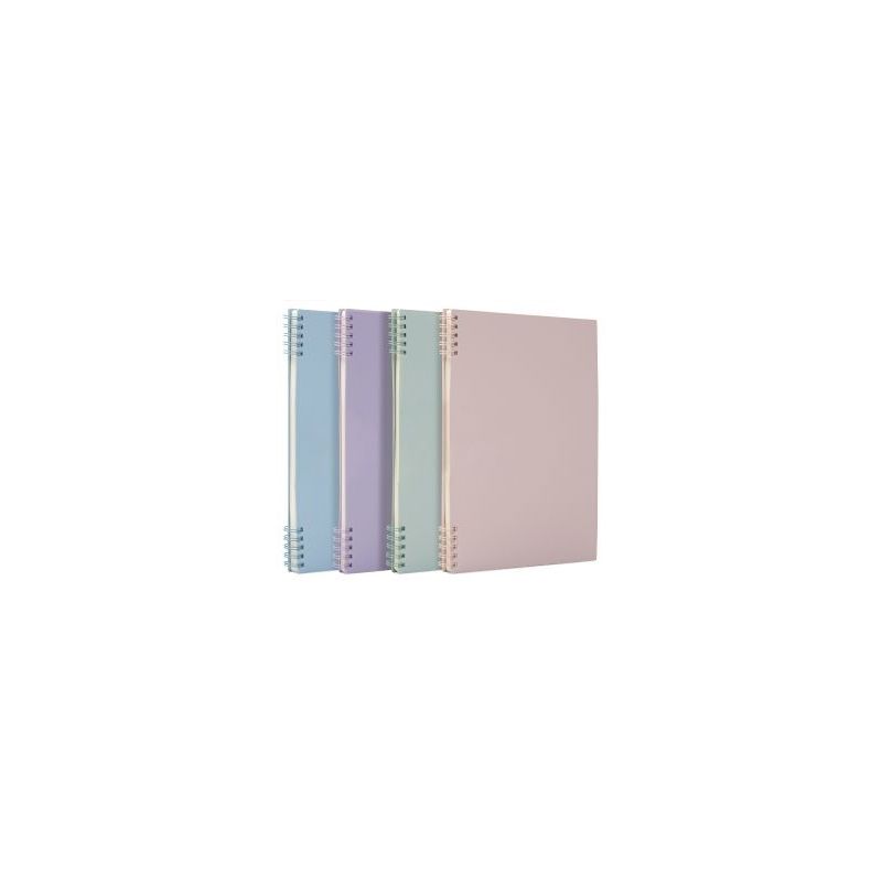 Notebook - B5 (80 sheets) Spiral - Assorted - Deli