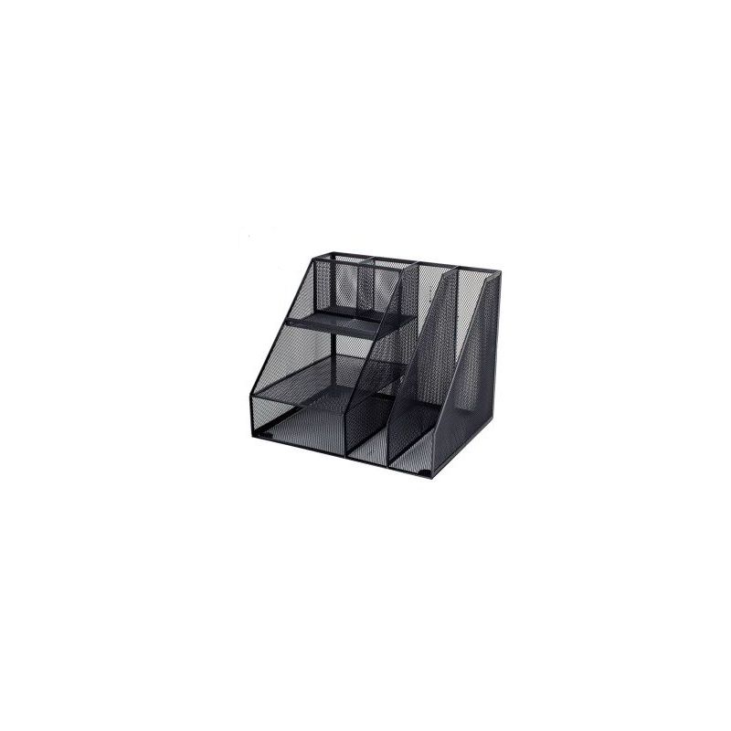 Magazine Container 320x265x270mm Black - Deli