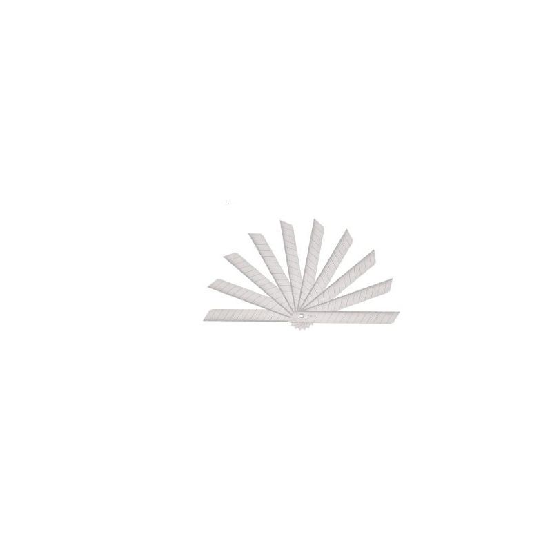 Cutter Blade 13 Snap.Off Blades Silver - Deli