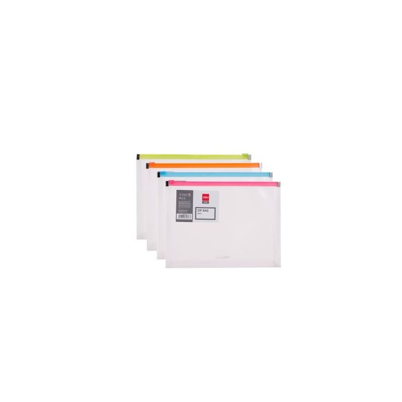 Zip Bag A5 Asst. - Deli