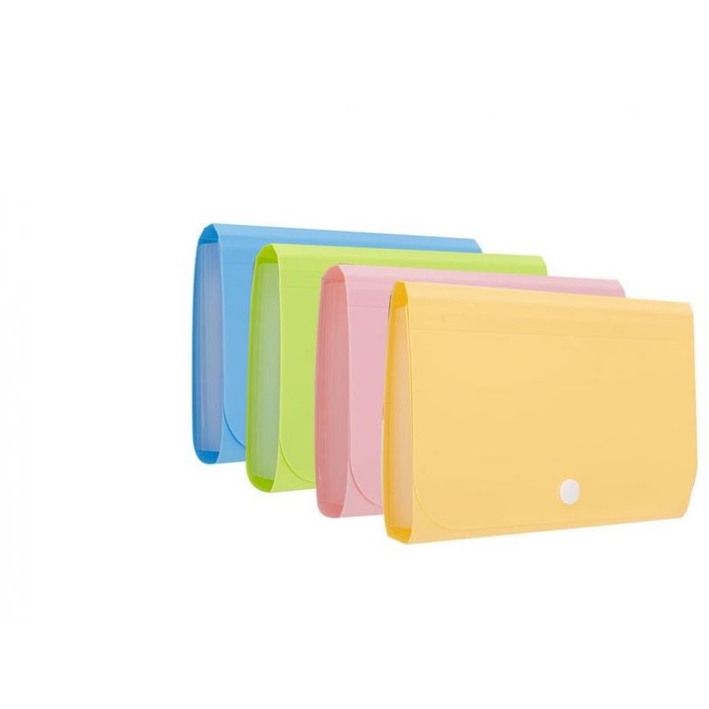 Expanding File A6 PP 13 Partition Blueyellowredgreen - Deli
